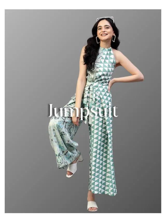 Women's Ethnic Print Jumpsuit main image 1