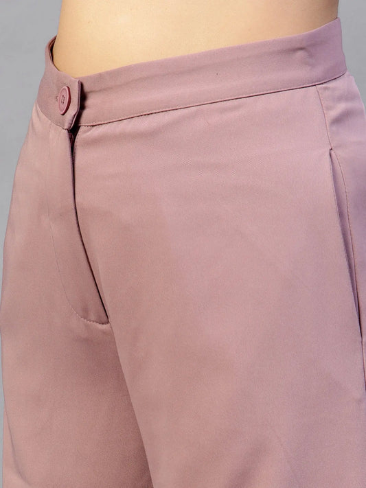 Women Relaxed High-Rise Trousers HENCEMADE