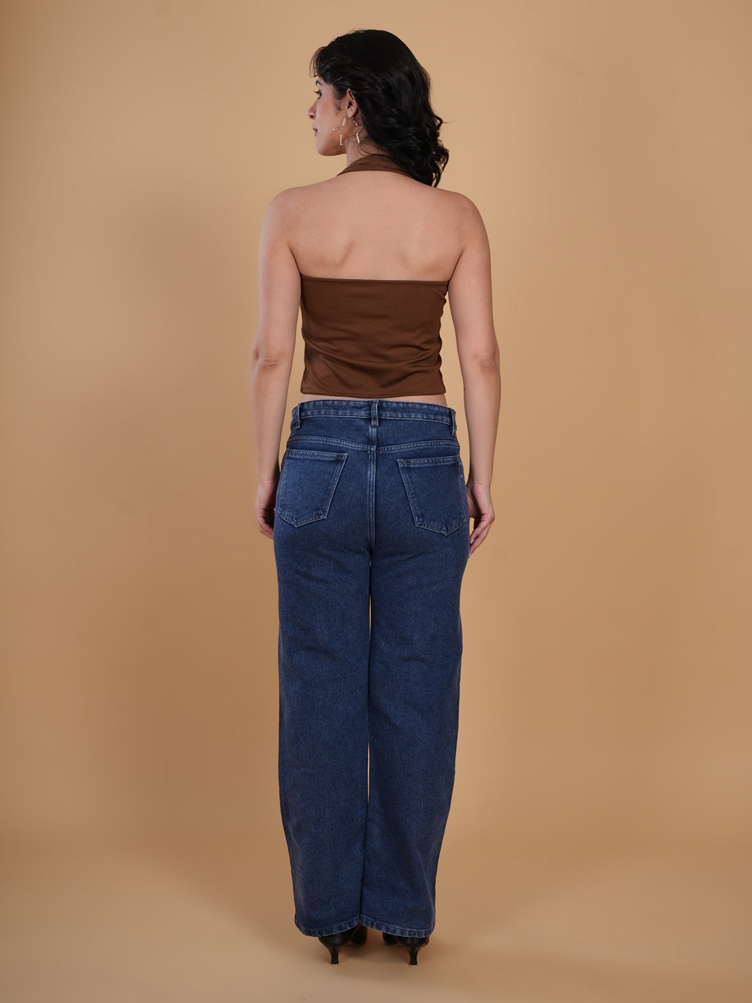Seamless Padded Brown Tank Top