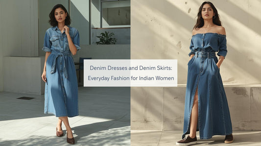 Denim Dresses and Denim Skirts: The New Everyday Fashion Choice for Indian Women