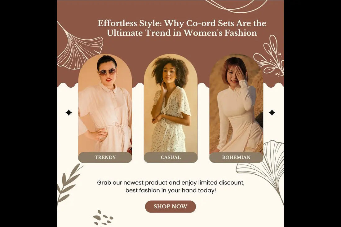 Effortless Style: Discover the Ultimate Trend of Women's Co-ord Sets