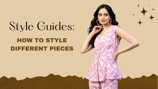 Style Guides: How to Style Different Pieces