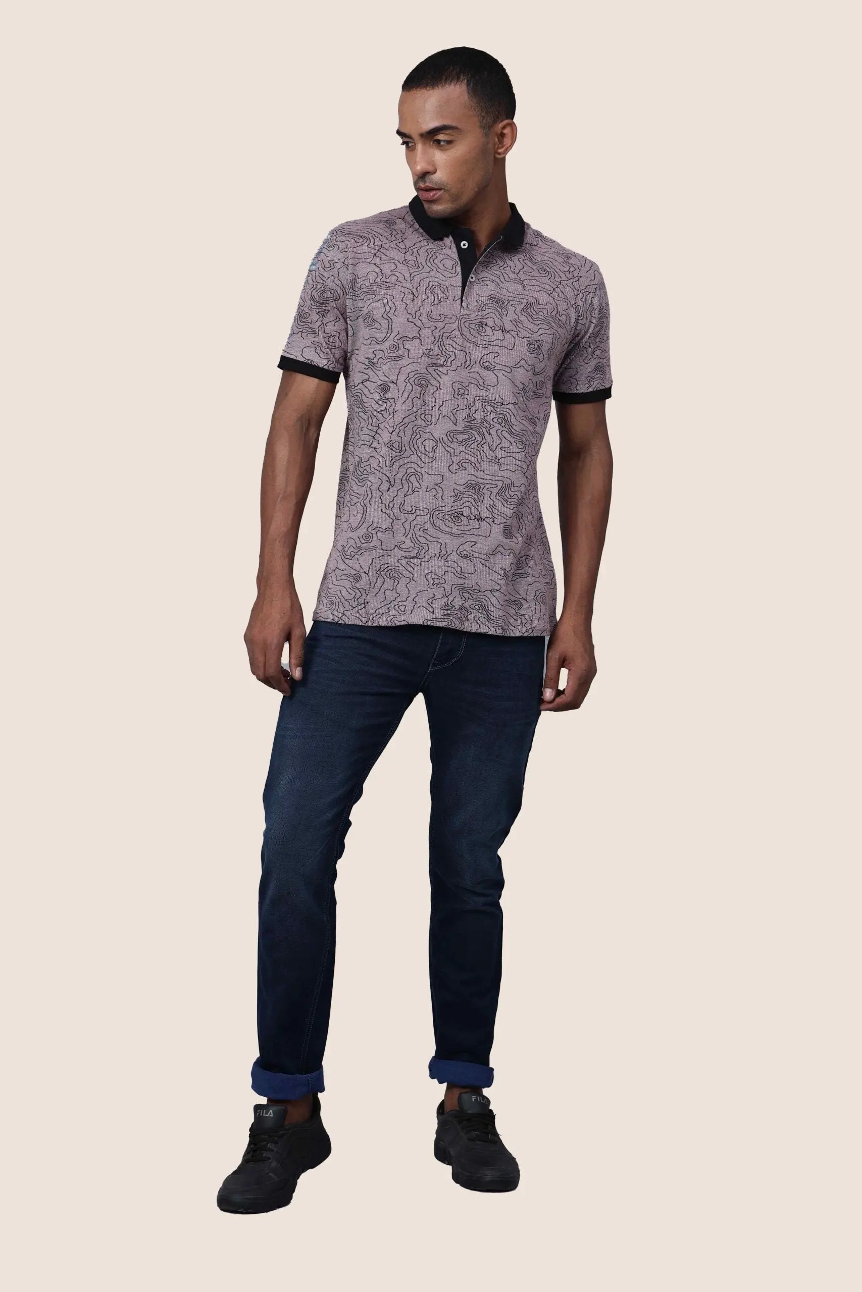 Printed Polo Shirt hencemade