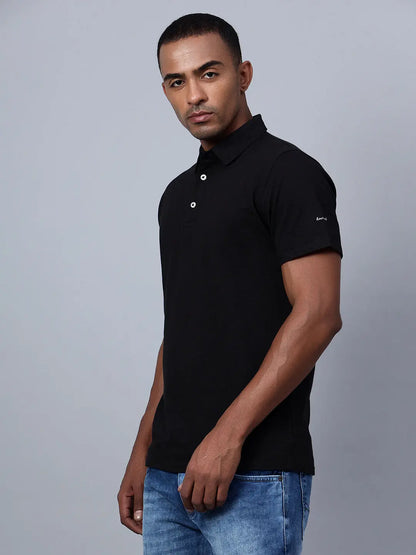 Classic Black Polo Shirt hencemade