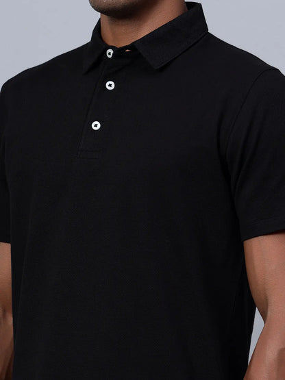 Classic Black Polo Shirt hencemade