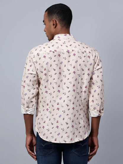 Printed Premium Linen Shirt hencemade