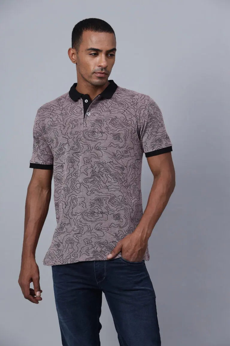 Printed Polo Shirt hencemade