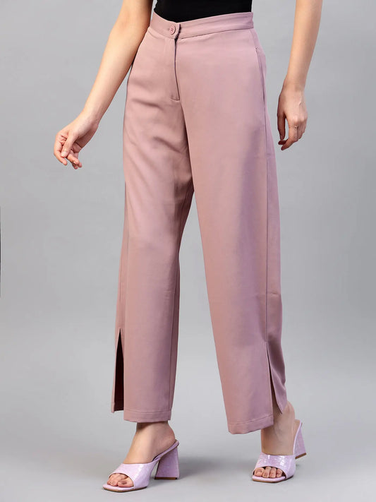 Women Relaxed High-Rise Trousers HENCEMADE