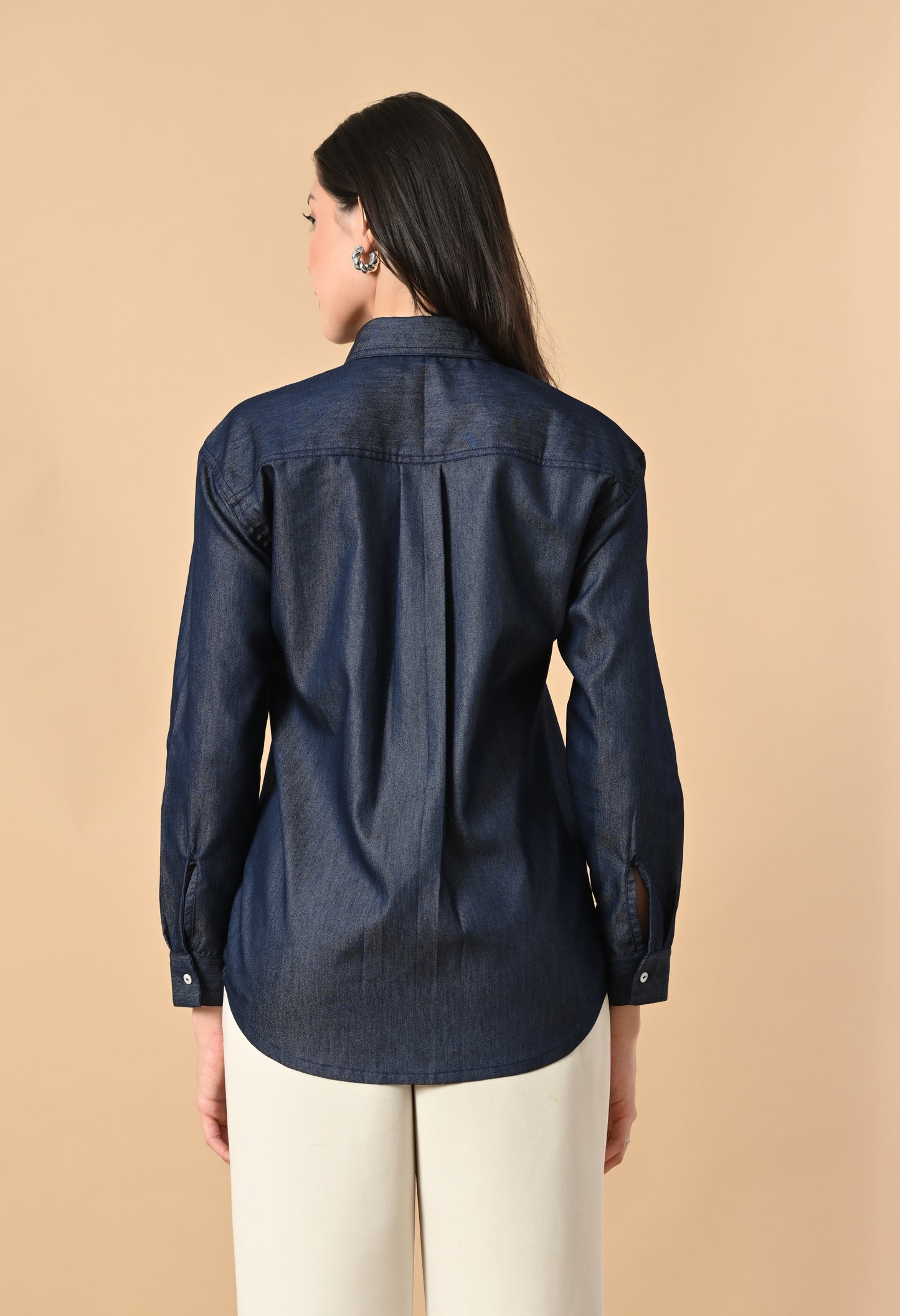 Meadow Stitch Denim Shirt