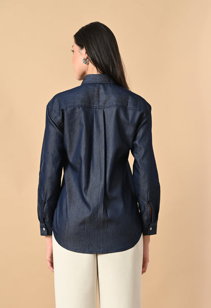 Meadow Stitch Denim Shirt