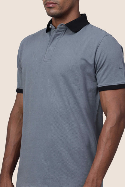 Grey Black Polo Shirt My Store