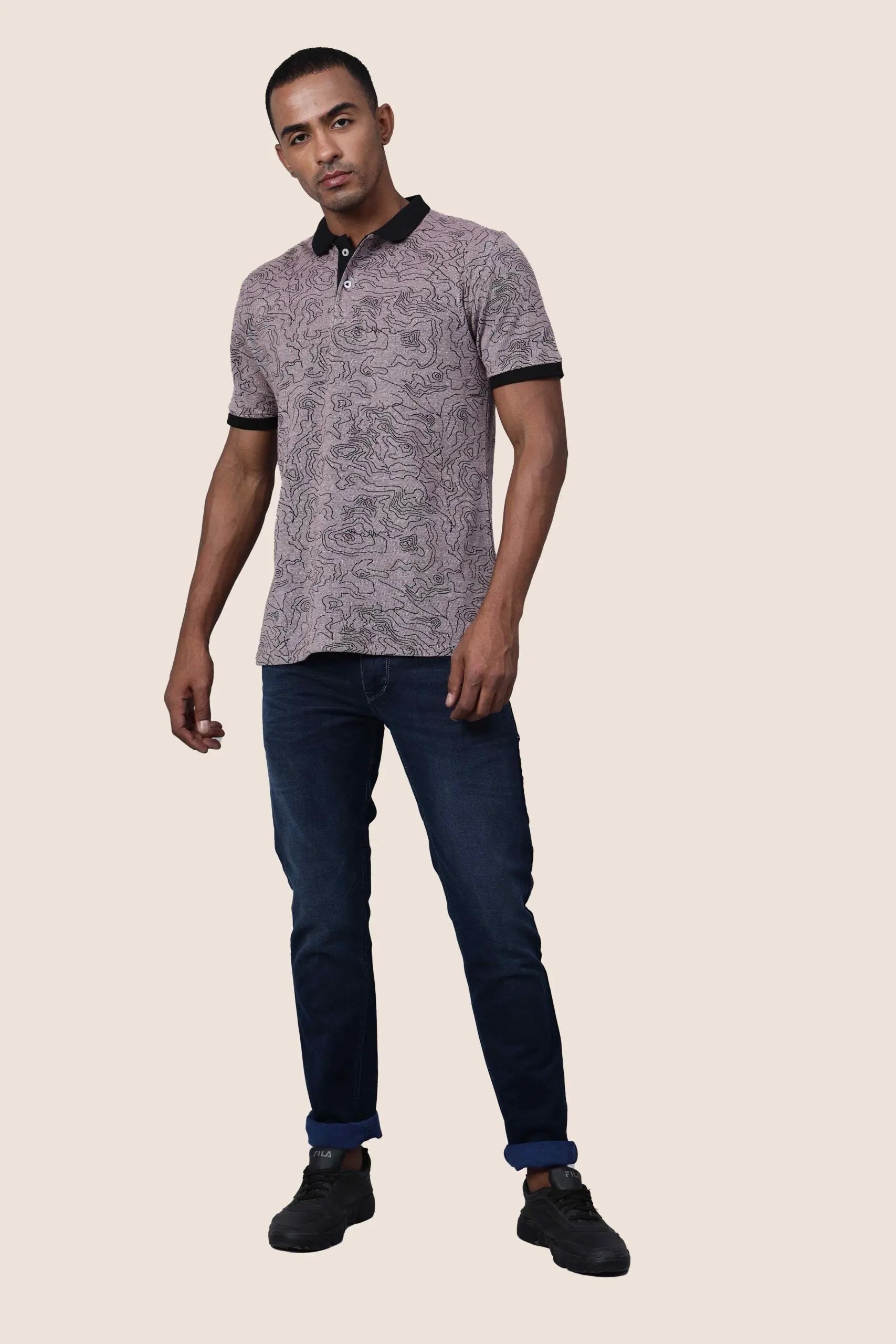 Printed Polo Shirt hencemade