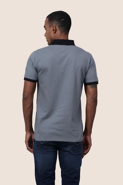 Grey Black Polo Shirt My Store