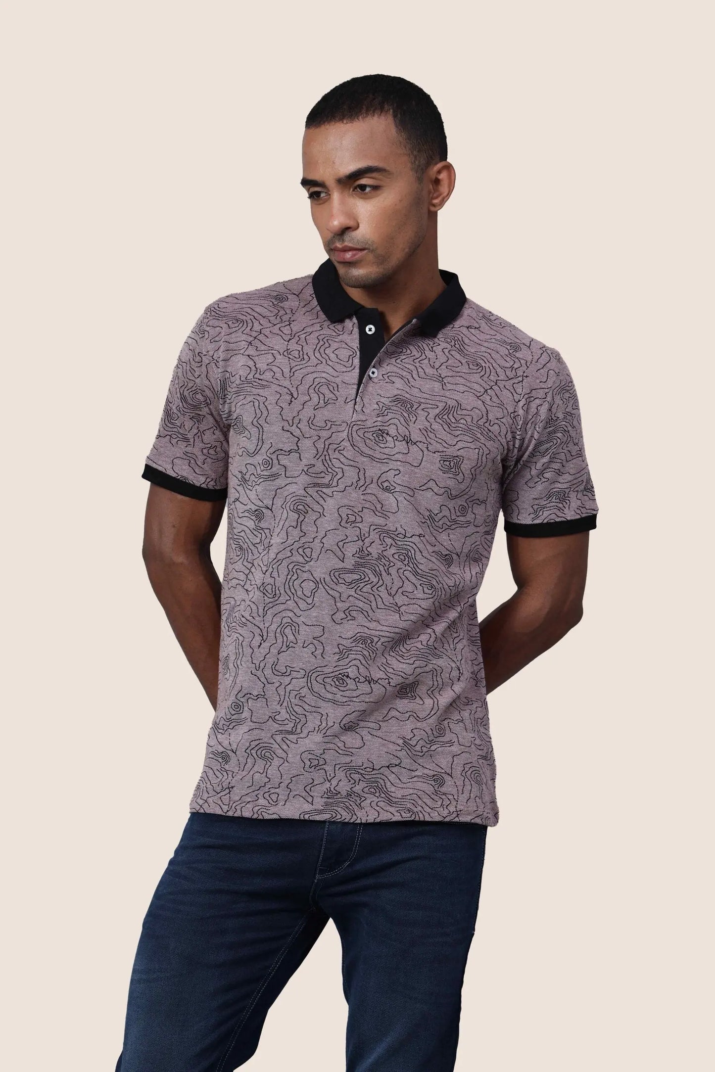 Printed Polo Shirt hencemade